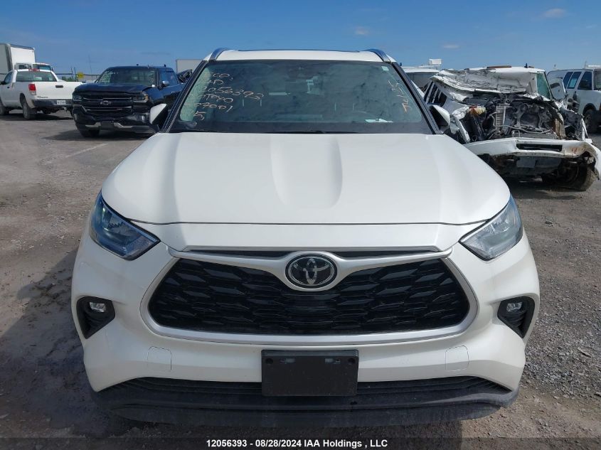 2020 Toyota Highlander Xle VIN: 5TDGZRBH8LS507001 Lot: 12056393