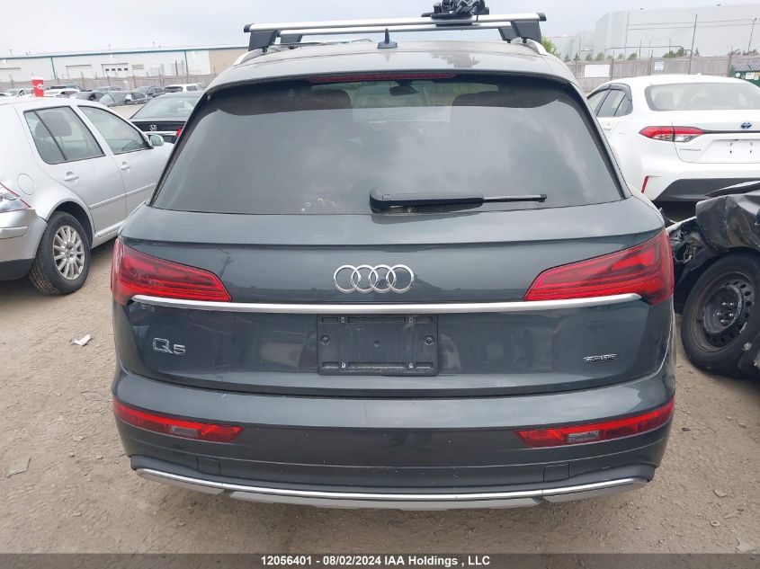 2022 Audi Q5 VIN: WA1AAAFYXN2125663 Lot: 12056401