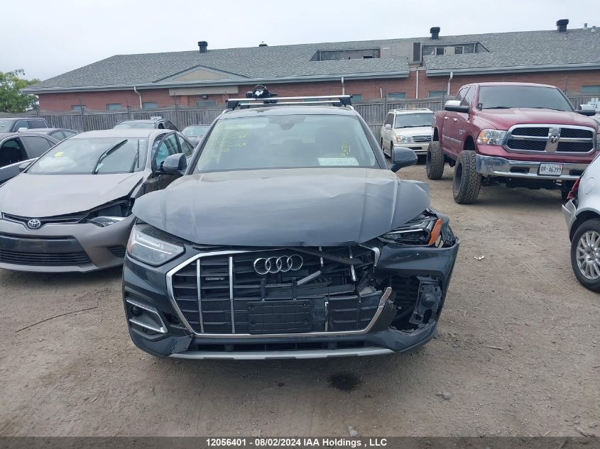 2022 Audi Q5 VIN: WA1AAAFYXN2125663 Lot: 12056401