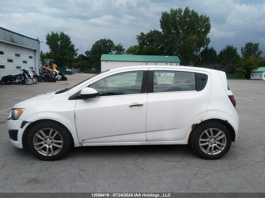 2012 Chevrolet Sonic VIN: 1G1JC6EH7C4117321 Lot: 12056419