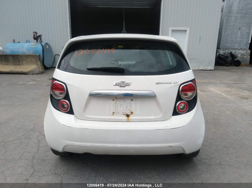 2012 Chevrolet Sonic VIN: 1G1JC6EH7C4117321 Lot: 12056419