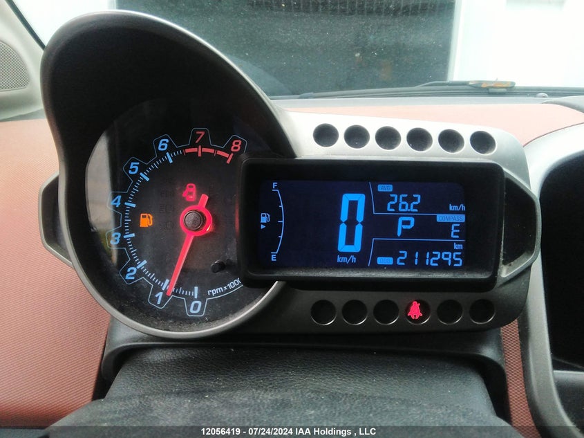 2012 Chevrolet Sonic VIN: 1G1JC6EH7C4117321 Lot: 12056419