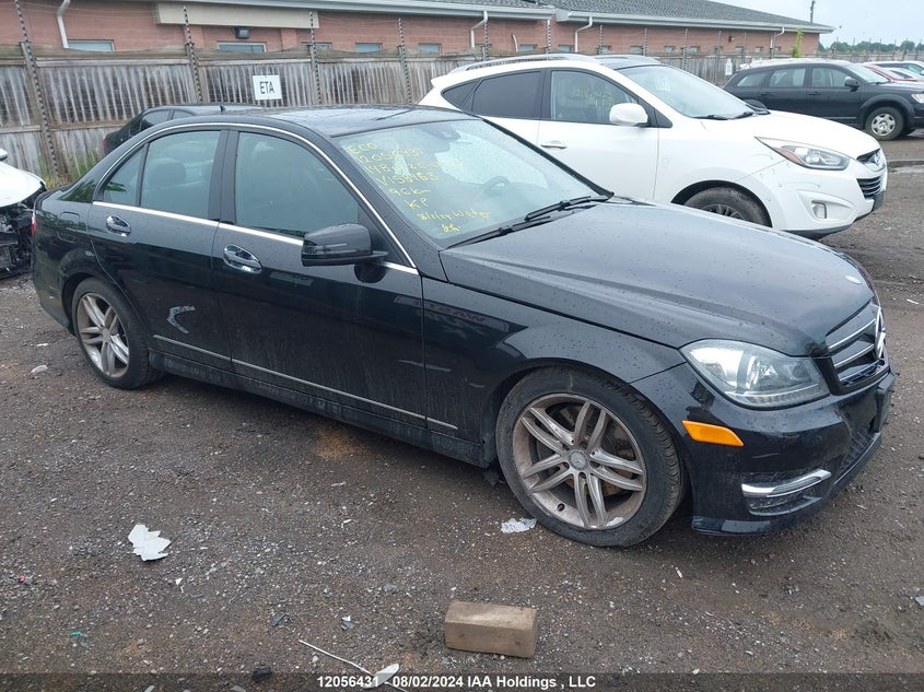 2014 Mercedes-Benz C-Class VIN: WDDGF8AB3EG158963 Lot: 12056431