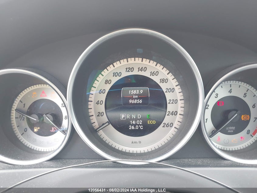 2014 Mercedes-Benz C-Class VIN: WDDGF8AB3EG158963 Lot: 12056431