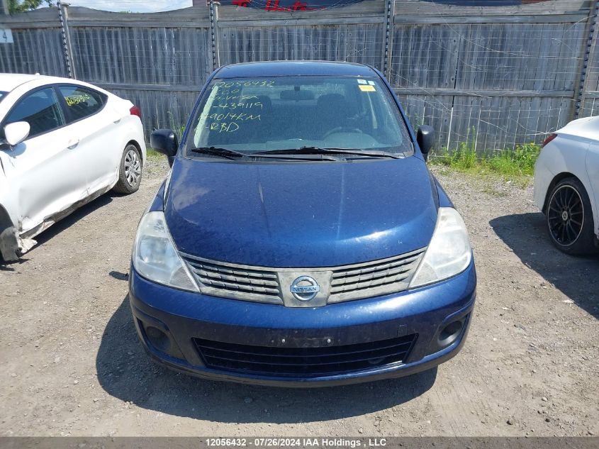 2009 Nissan Versa 1.6 VIN: 3N1CC11E59L439119 Lot: 12056432