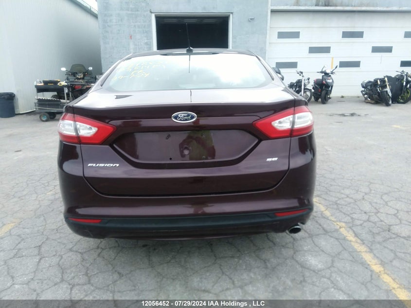 2013 Ford Fusion Se VIN: 3FA6P0H73DR186362 Lot: 12056452