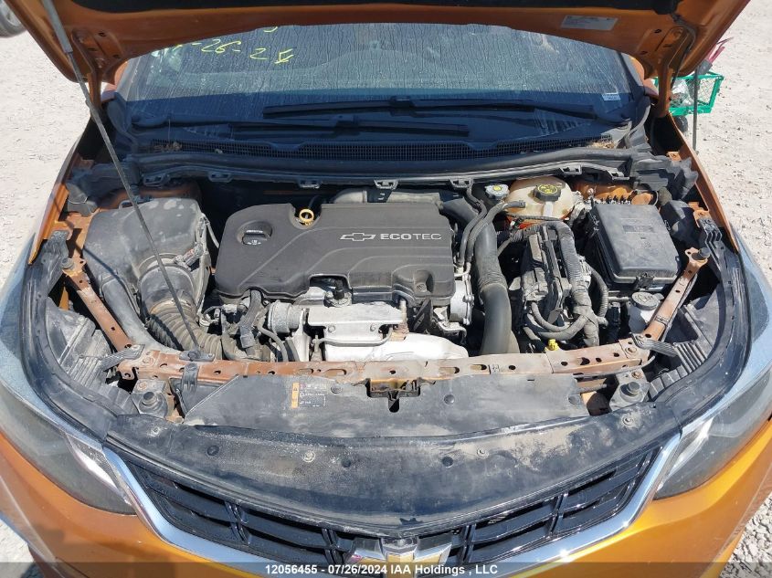 2017 Chevrolet Cruze VIN: 3G1BF6SMXHS580610 Lot: 12056455