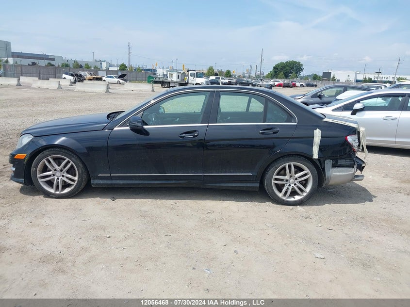 2014 Mercedes-Benz C-Class VIN: WDDGF8AB1EA953531 Lot: 12056468