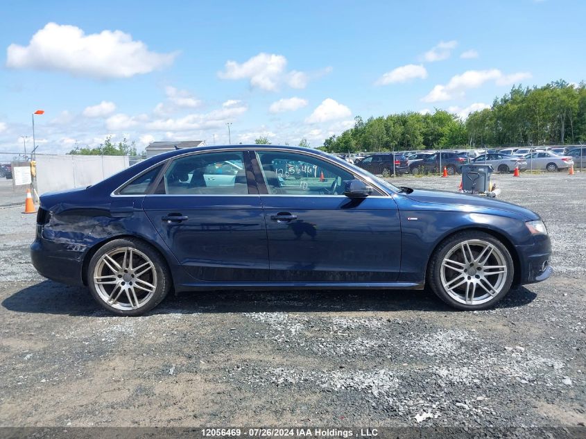 2010 Audi A4 VIN: WAUHFCFL5AN004132 Lot: 12056469