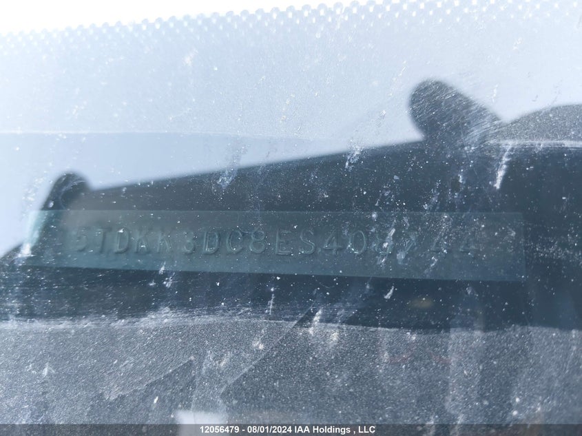 2014 Toyota Sienna VIN: 5TDKK3DC8ES408744 Lot: 12056479