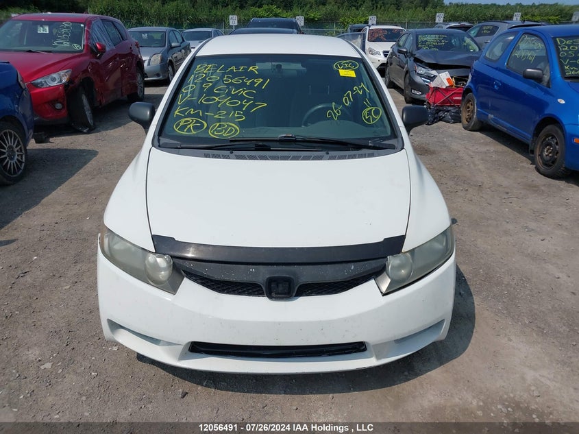 2009 Honda Civic VIN: 2HGFA16459H104047 Lot: 12056491