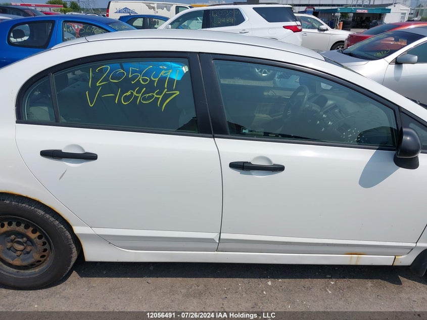 2009 Honda Civic VIN: 2HGFA16459H104047 Lot: 12056491