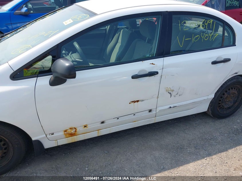 2009 Honda Civic VIN: 2HGFA16459H104047 Lot: 12056491