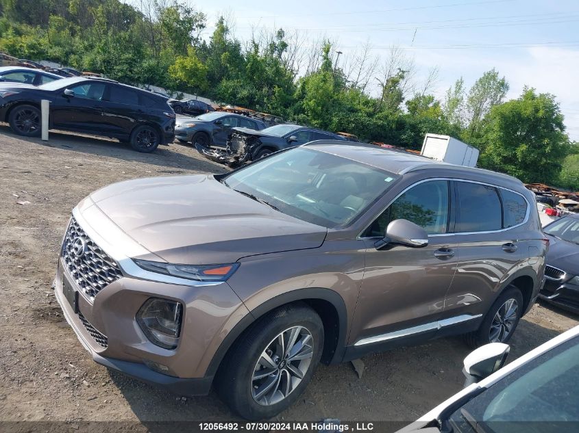 2020 Hyundai Santa Fe Sel/Sel Plus VIN: 5NMS3CAD8LH159811 Lot: 12056492