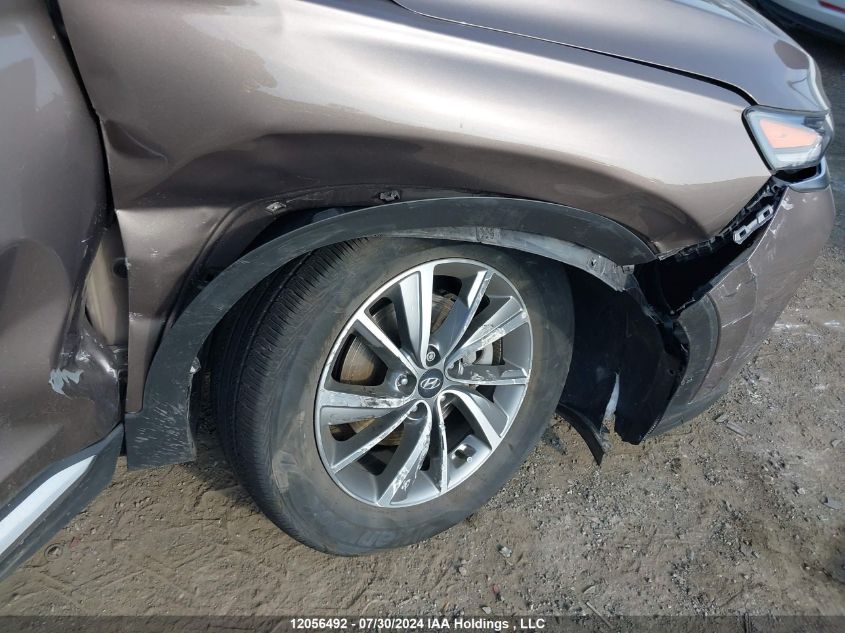 2020 Hyundai Santa Fe Sel/Sel Plus VIN: 5NMS3CAD8LH159811 Lot: 12056492