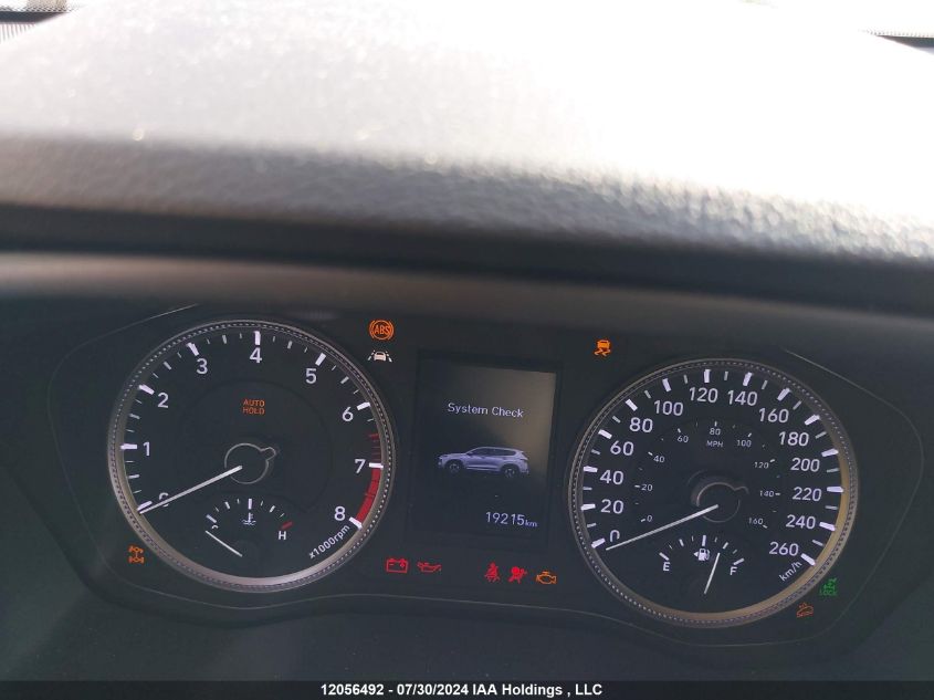 2020 Hyundai Santa Fe Sel/Sel Plus VIN: 5NMS3CAD8LH159811 Lot: 12056492