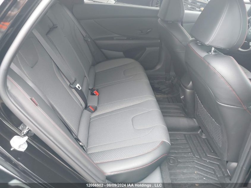 2024 Hyundai Elantra N Line VIN: KMHLR4DF7RU770321 Lot: 12056502