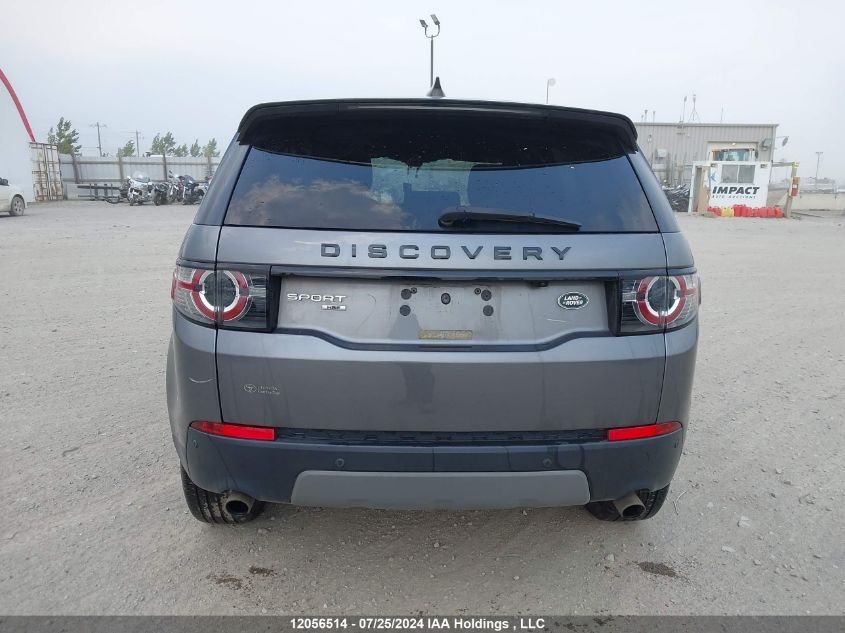 2017 Land Rover Discovery Sport VIN: SALCR2BG3HH674447 Lot: 12056514