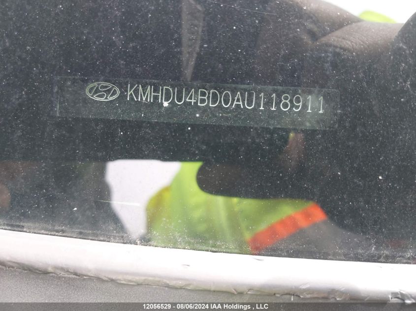 2010 Hyundai Elantra Gl VIN: KMHDU4BD0AU118911 Lot: 12056529