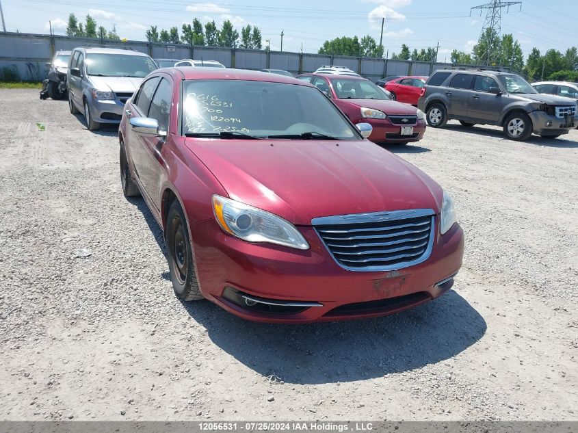 2012 Chrysler 200 Limited VIN: 1C3CCBCG1CN122094 Lot: 12056531