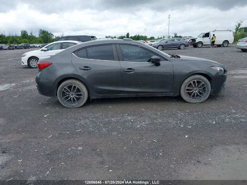 2017 Mazda Mazda3 VIN: JM1BN1V79H1150619 Lot: 12056545