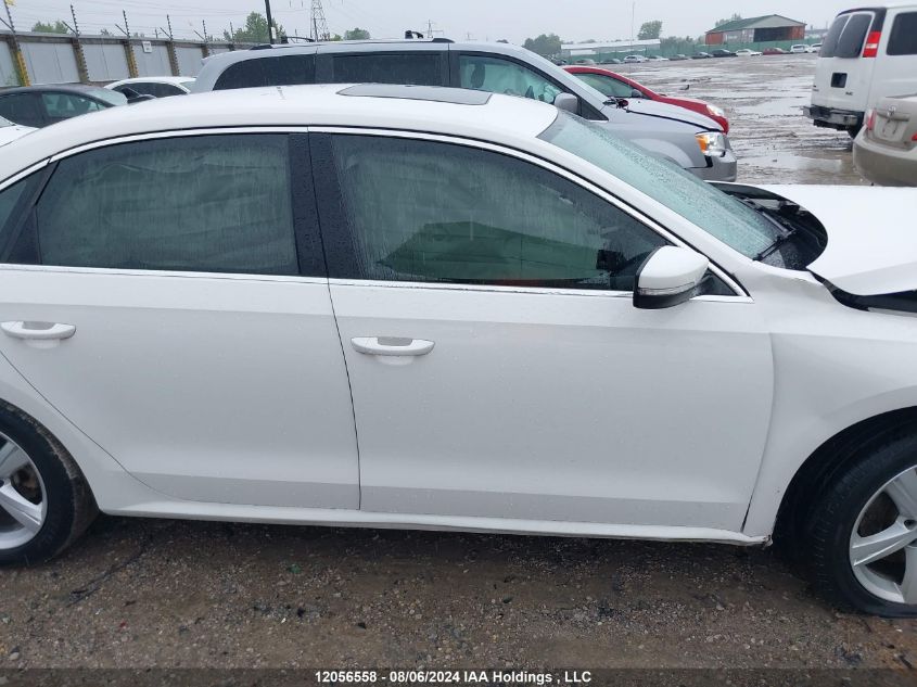 2014 Volkswagen Passat VIN: 1VWBS7A32EC115352 Lot: 12056558