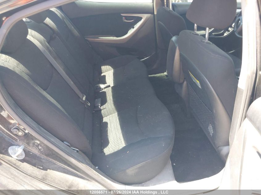 2015 Hyundai Elantra Gls VIN: KMHDH4AH3FU383287 Lot: 12056571