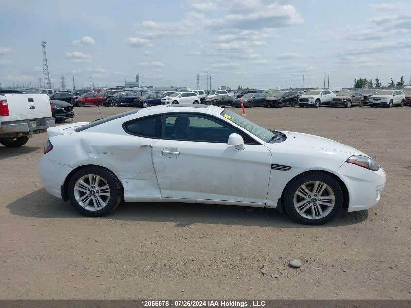 2008 Hyundai Tiburon Gs VIN: KMHHM65D88U284578 Lot: 12056578