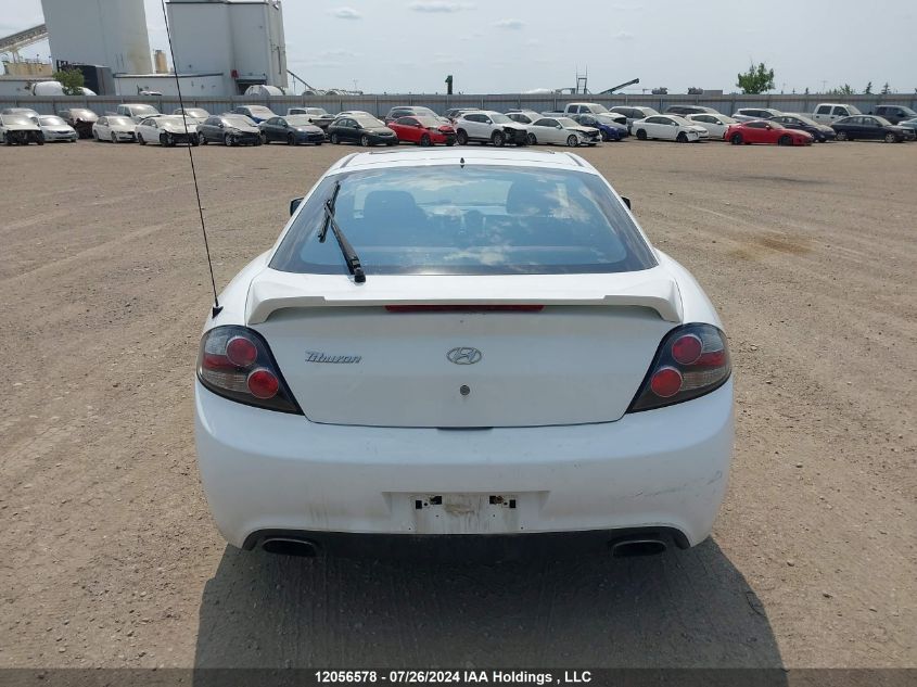 2008 Hyundai Tiburon Gs VIN: KMHHM65D88U284578 Lot: 12056578
