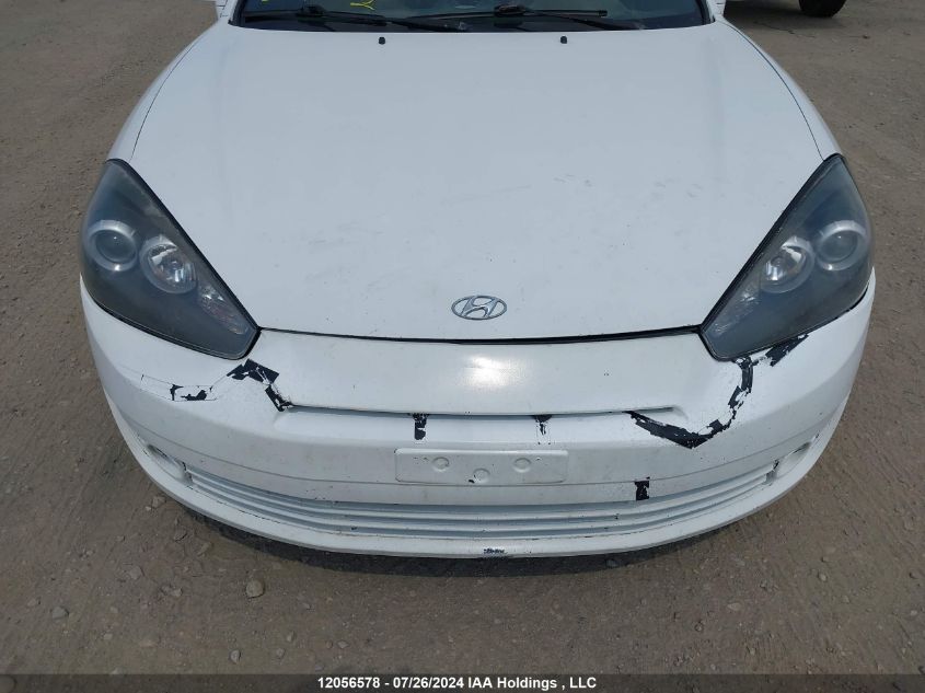 2008 Hyundai Tiburon Gs VIN: KMHHM65D88U284578 Lot: 12056578