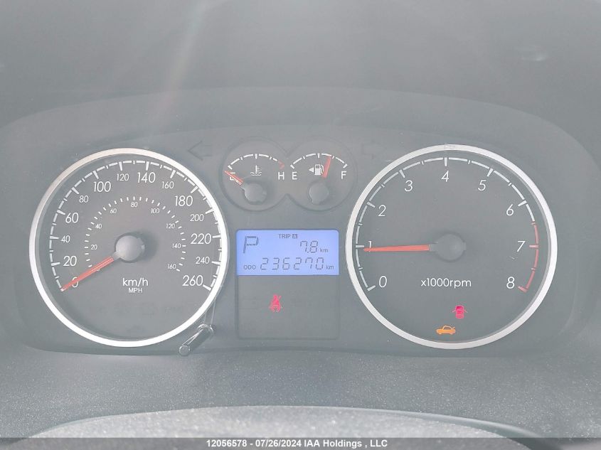 2008 Hyundai Tiburon Gs VIN: KMHHM65D88U284578 Lot: 12056578