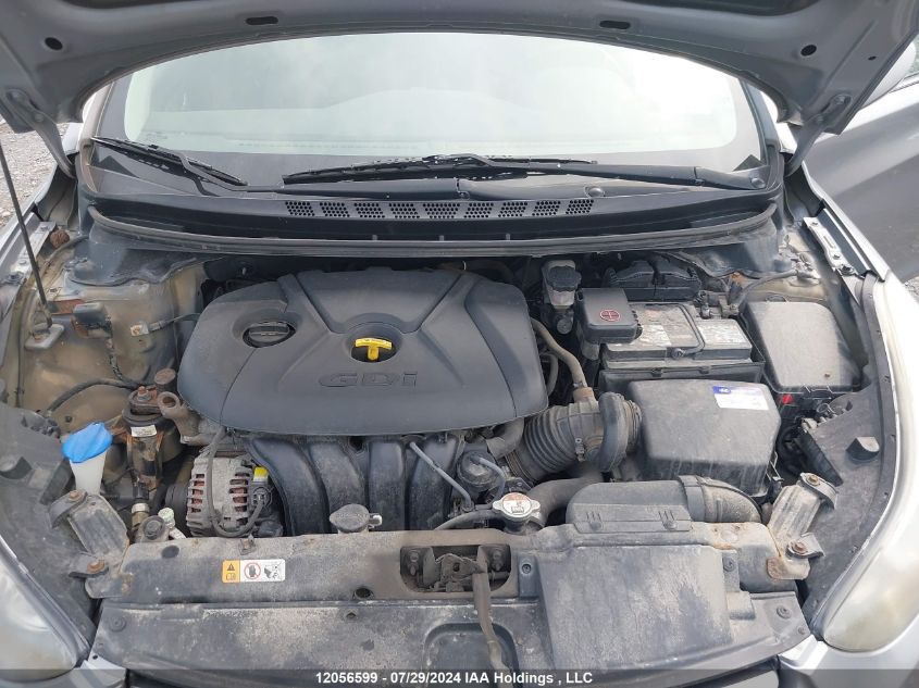 2014 Hyundai Elantra Limited VIN: KMHDH4AH7EU076686 Lot: 12056599