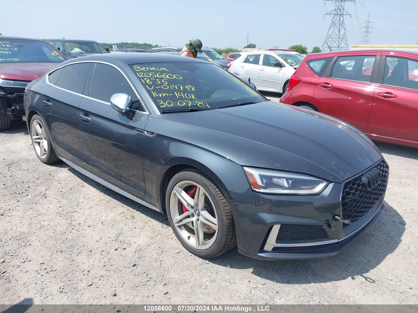 2018 Audi S5 Sportback VIN: WAUB4CF50JA014748 Lot: 12056600