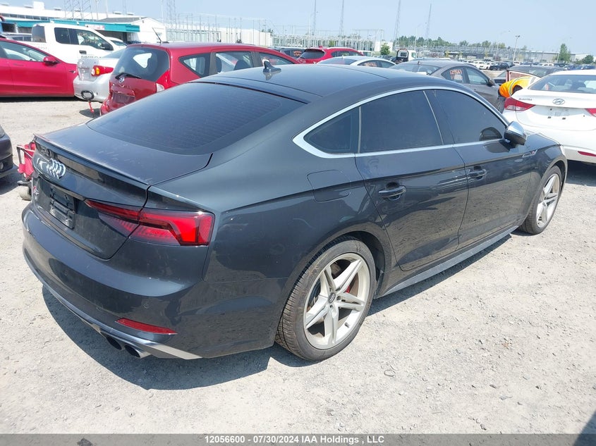 2018 Audi S5 Sportback VIN: WAUB4CF50JA014748 Lot: 12056600