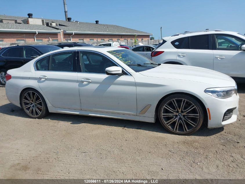 2017 BMW 5 Series VIN: WBAJA7C33HG458597 Lot: 12056611