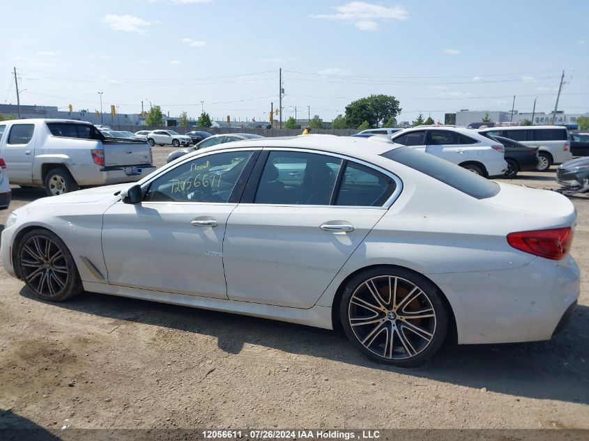 2017 BMW 5 Series VIN: WBAJA7C33HG458597 Lot: 12056611