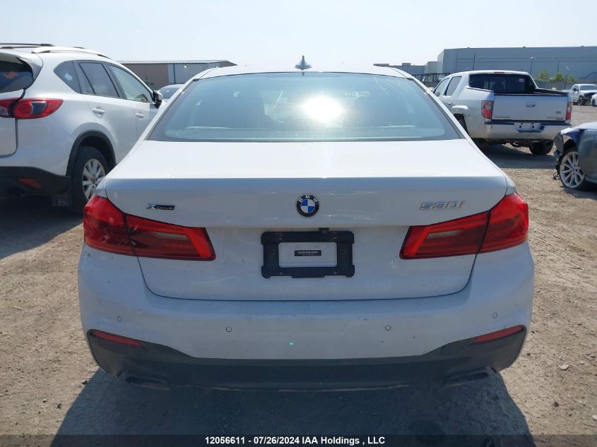 2017 BMW 5 Series VIN: WBAJA7C33HG458597 Lot: 12056611