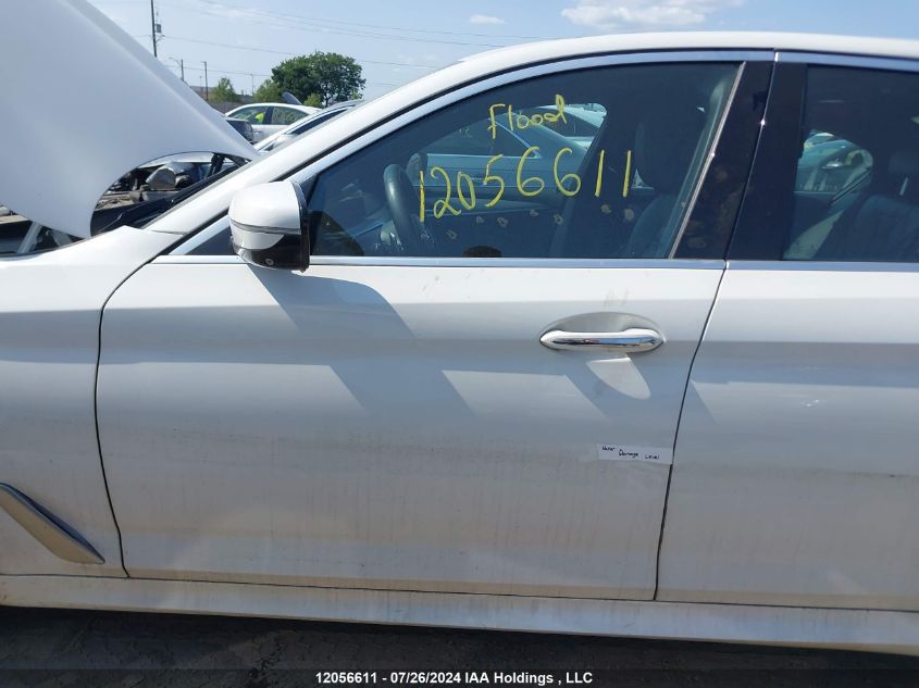 2017 BMW 5 Series VIN: WBAJA7C33HG458597 Lot: 12056611