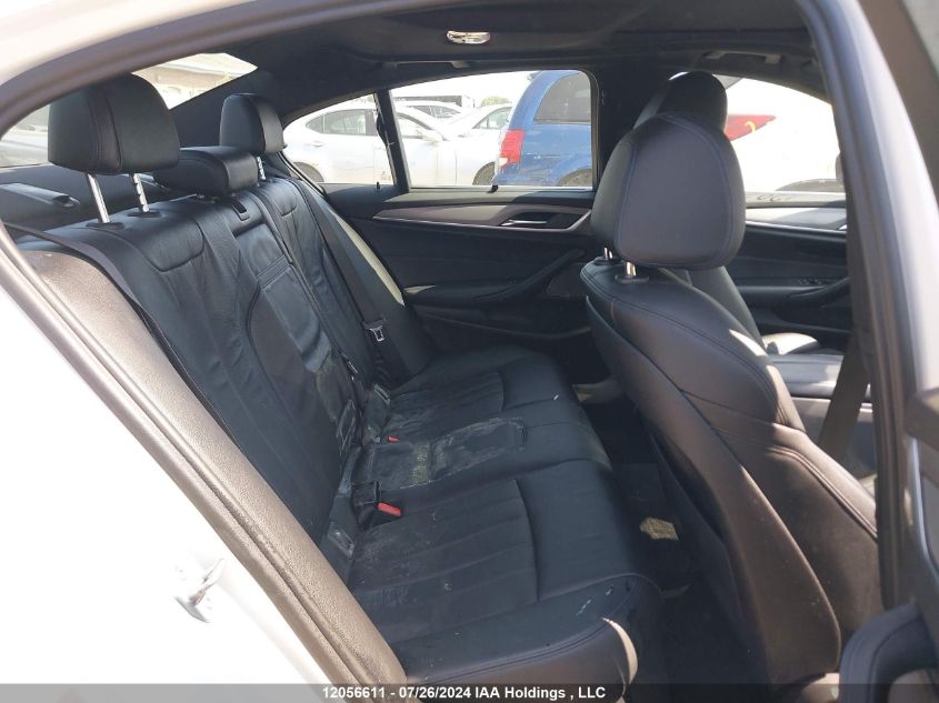 2017 BMW 5 Series VIN: WBAJA7C33HG458597 Lot: 12056611