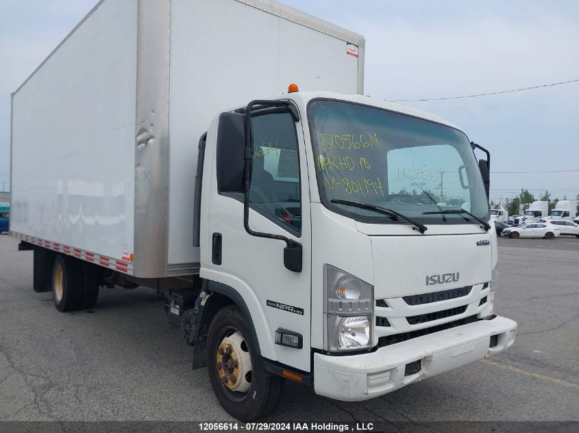 2018 Isuzu Npr Hd VIN: 54DC4W1C1JS801194 Lot: 12056614