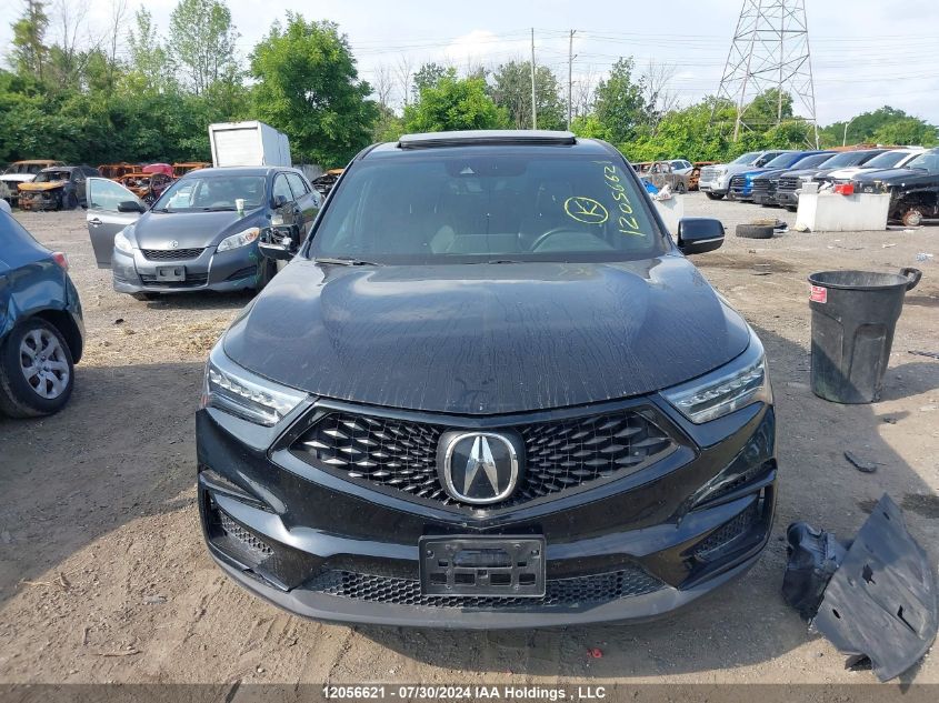 2019 Acura Rdx VIN: 5J8TC2H60KL806500 Lot: 12056621