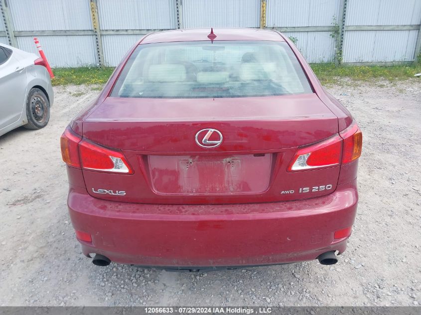 2009 Lexus Is 250 VIN: JTHCK262592030719 Lot: 12056633