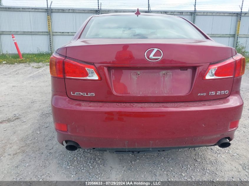 2009 Lexus Is 250 VIN: JTHCK262592030719 Lot: 12056633