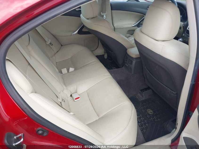 2009 Lexus Is 250 VIN: JTHCK262592030719 Lot: 12056633