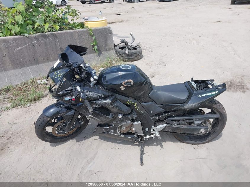 2011 Suzuki Sv650 A VIN: JS1VP53B1B2100122 Lot: 12056650