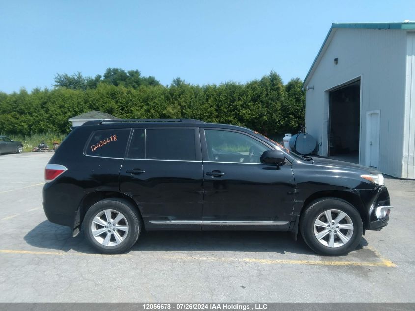 2012 Toyota Highlander VIN: 5TDZA3EH7CS018078 Lot: 12056678