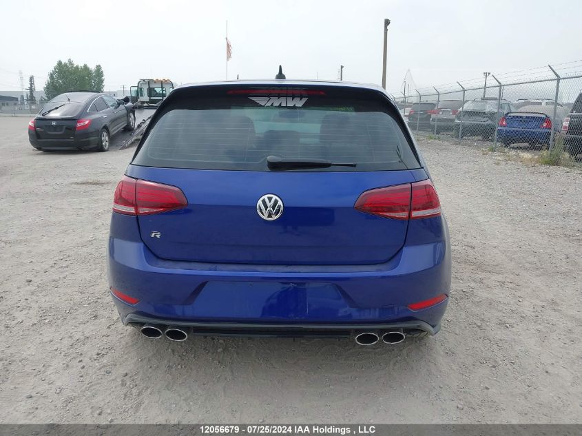 2018 Volkswagen Golf R VIN: WVWVF7AUXJW203992 Lot: 12056679