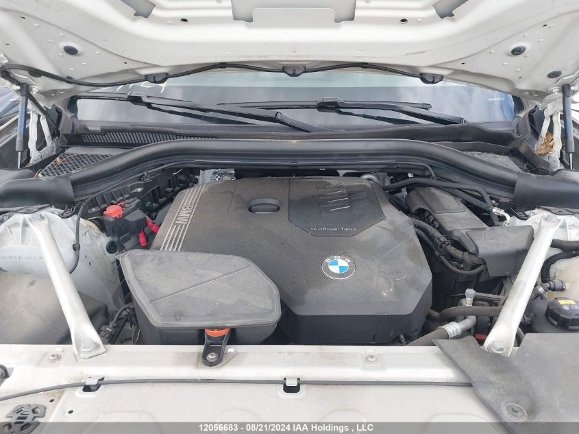 2022 BMW X3 VIN: 5UX53DP01N9L86455 Lot: 12056683