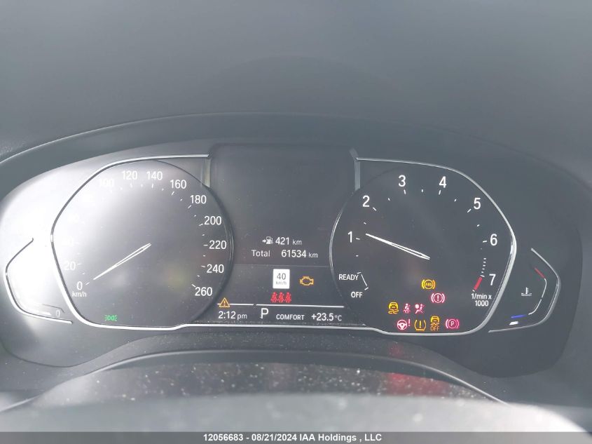 2022 BMW X3 VIN: 5UX53DP01N9L86455 Lot: 12056683