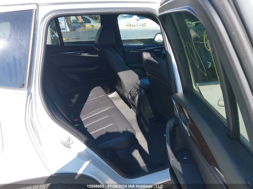 2022 BMW X3 VIN: 5UX53DP01N9L86455 Lot: 12056683